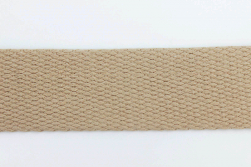 Gurtband Baumwolle 30mm sandstein (1 m)